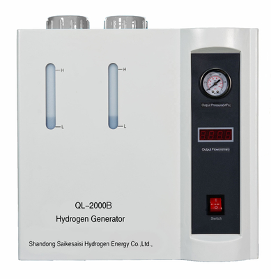 QL-2000B Pem Gerador de hidrogénio de alta pressão 2000ml/min 485mmx390mmx370mm