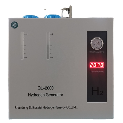 Gerador de hidrogénio de 2000 ml/min com certificado CE para a taxa de produção de GC FID 2000 ml/min